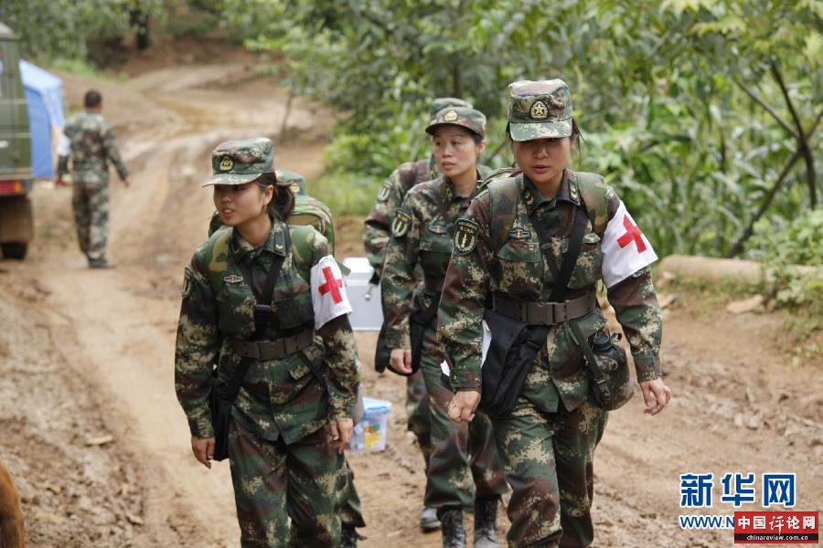 #（鲁甸地震）（1）活跃在鲁甸地震灾区的“女汉子”