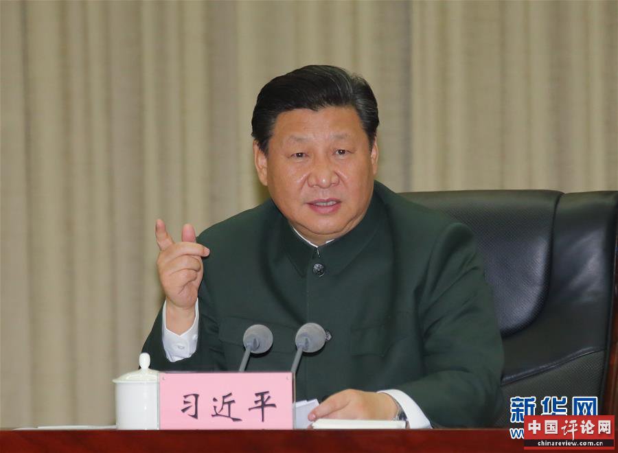 1月5日，中共中央总书记、国家主席、中央军委主席习近平到第13集团军视察。在听取集团军工作汇报后，习近平发表重要讲话。 新华社记者李刚 摄