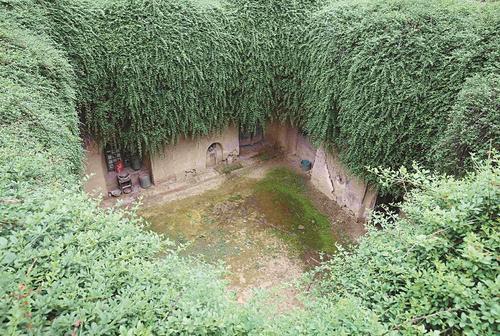 绿色地窨院